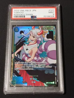 One Piece TCG Yamato OP01-121 JAP PSA 9 - Image 1