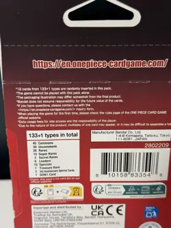 One Piece TCG OP13 Carrying On His Will Sleeved Booster Pack New Sealed English - Image 3