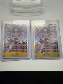 One Piece EB03-055 Nico Robin SR Heroines Edition Playset English X4 Copies - Image 1