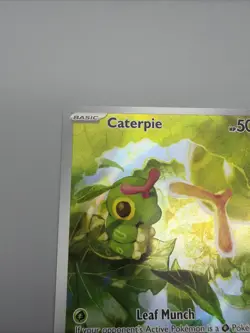 Caterpie 172/165 NM -Illustration Rare Pokemon Card- Scarlet And Violet 151 - Image 2