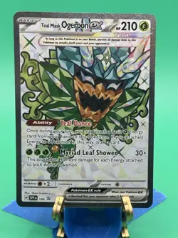 Teal Mask Ogerpon ex 166 SV: Scarlet & Violet Promo Cards Ultra Rare - Image 1