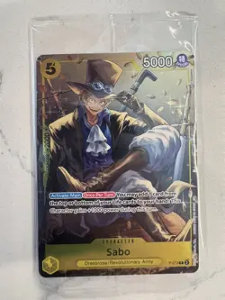 Sabo (Tin Pack Set Vol. 2) P-073 One Piece Promotion Cards Foil (*Sealed*) NM - Image 1