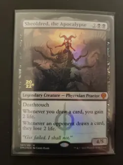 MTG Sheoldred, the Apocalypse Prerelease Card Foil NM - Image 1