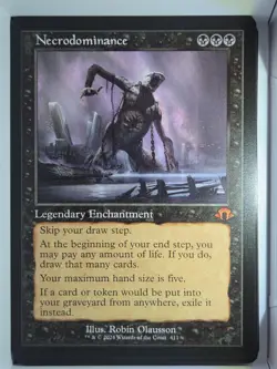 Necrodominance (Retro Frame) - M411 - MTG - Modern Horizons 3 (MH3) - Image 1