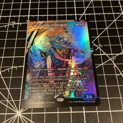 MTG - Mu Yanling, Wind Rider (Showcase) Aetherdrift Foil Mythic #0399 - Image 1