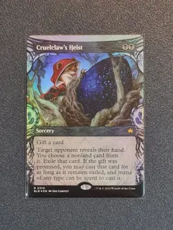 MTG Cruelclaw's Heist - Showcase Foil - Bloomburrow - BLB - Near Mint+ - Image 1