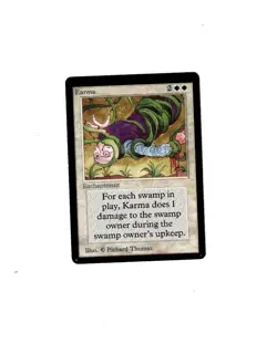 Magic the Gathering KARMA Beta MTG - Image 1
