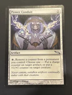 Power Conduit - Mirrodin - MTG - Magic the Gathering NM UP - Image 1