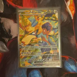Hop's Zacian EX 186/159 Holo - SIR Journey Together Pokemon Card - Image 1