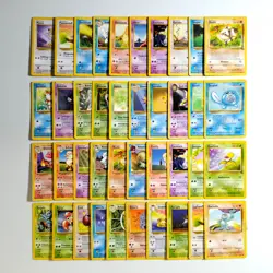 40x Pokemon Karten POOR! WOTC Sammlung gemischt div. Set TCG non Holo /N1 - Image 2