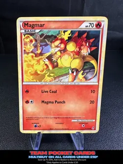 Magmar 62/95, HGSS Call of Legends, Pokemon, LP - Image 1