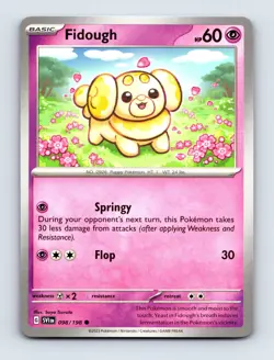 2x Fidough - Scarlet & Violet Base Set 098/198 - NM - Pokemon - Image 1
