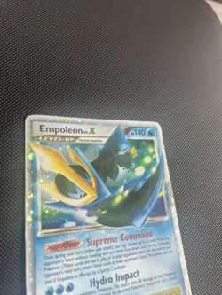 Empoleon LV.X DP11 Diamond & Pearl Black Star Promo Holo Pokemon Card - LP - Image 4
