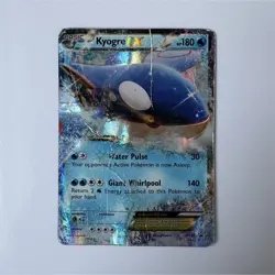 Pokemon Kyogre EX XY41 XY Promo Holo Basic Water Card English - Image 1