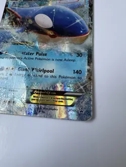 Pokemon Kyogre EX XY41 XY Promo Holo Basic Water Card English - Image 2