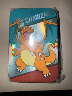Pokemon TCG Tin Only Charizard Accessory Chinese New Rare Holo - Image 1