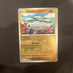 Tynamo 030/086 Reverse Holo Master Ball Pattern Black Bolt Pokemon Card TCG - Image 1