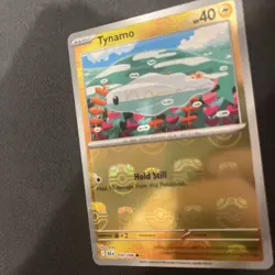 Tynamo 030/086 Reverse Holo Master Ball Pattern Black Bolt Pokemon Card TCG - Image 2