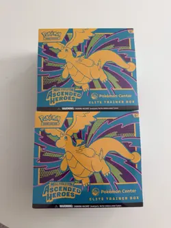 Ascended Heroes Pokemon Center Elite Trainer Box Sealed Lot Of 2 ETB - Image 1