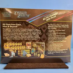 Pokemon Center Exclusive Crown Zenith ETB Elite Trainer Box Plus Factory Sealed - Image 2
