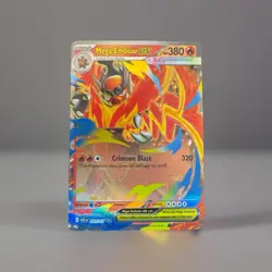 Mega Emboar EX 031/217 Ascended Heroes Double Rare Holo Pokemon Card - NM - Image 1
