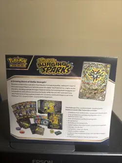 Pokemon Surging Sparks Pokemon Center ETB Elite Trainer Box Sealed - Image 3