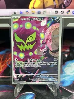 Pokemon Cynthia's Spiritomb 244/217 Set 2026 Basic 70 HP Full Art Rare English - Image 1