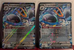 2x Empoleon EX 70/94 Phantasmal Flames Pokemon TCG NM/M 2 Card Lot - Image 1