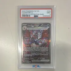 Pokemon TCG Charizard ex SV: Paldean Fates 234/091 Special Illustration PSA 9 - Image 1