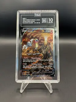 TAG 10 Entei V 2023 Pokemon SWSH Crown Zenith Galarian Gallery #GG36/GG70 AltArt - Image 1
