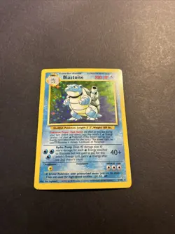1999 Pokemon Base Set #2/102 Blastoise Holo - Image 4
