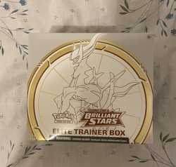 Pokemon Sword & Shield Brilliant Stars Elite Trainer Box sealed - MINT condition 820650850127 - Image 1
