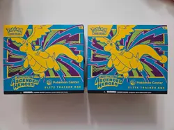 Pokemon TCG: Ascended Heroes Pokemon Center Exclusive ETB x2 | Open for DISPLAY - Image 1