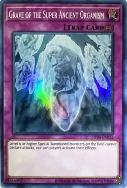 Grave of the Super Ancient Organism - OP20-EN012 - Super Rare - Unlimited Editio - Image 1