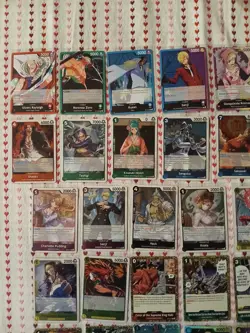 One Piece TCG English Lot ×37 OP12 SR, Foils, Leaders (No Duplicates) - Image 2