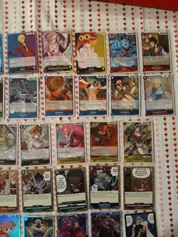 One Piece TCG English Lot ×37 OP12 SR, Foils, Leaders (No Duplicates) - Image 3