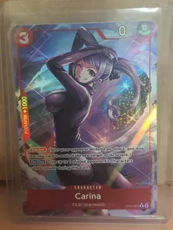 Carina Rare Alt Art OP07-005 One Piece CCG 500 Years in the Future - Image 1