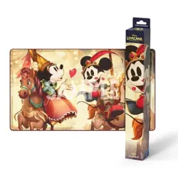 RAVENSBURGER DISNEY LORCANA FABLED ICONIC MICKEY AND MINNIE PLAYMAT - Image 1