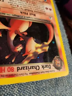 Pokemon Dark Charizard Holo Rare TCG Card 4/82 - Image 4