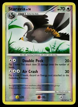 Pokemon Card - Staravia Supreme Victors 85/147 Reverse Holo - Image 1
