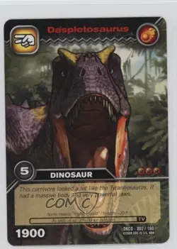 2008 Dinosaur King Trading Card Game Series 1: Daspletosaurus #DKCG-002 - Image 1