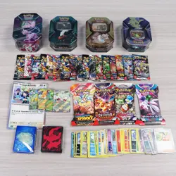 Pokemon Tins, Cards and Packs Bundle - All new and unused, most sealed #3 - Image 1