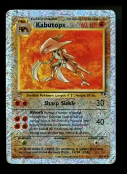 #2 Kabutops 27/110 Legendary Collection 2002 Reverse Holo Pokemon Card TCG - Image 1