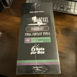 Final Fantasy Trading Card Game Type-0 Starter Set Pack English 6 sets Tcg - Image 2