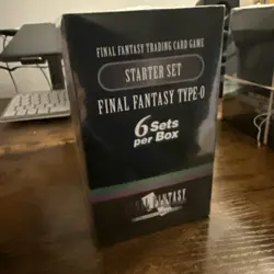 Final Fantasy Trading Card Game Type-0 Starter Set Pack English 6 sets Tcg - Image 3