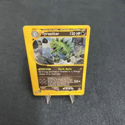 Pokemon Tyranitar Expedition Card 66/165 Rare Condition Non Holo - Image 2
