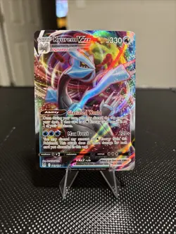 Pokemon TCG Kyurem VMAX Holo Ultra Rare Card Sword & Shield Lost Origin 049/196 - Image 1