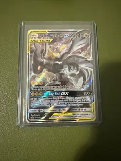 Pokemon TCG Pikachu & Zekrom GX Black Star Promo Card SM168 - Image 1