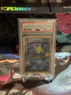 Pokemon TCG Shining Magikarp Celebrations Classic Collection Card 66/64 PSA 10 - Image 1