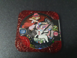 Serena's Sylveon Pokemon Tretta Holo Glitter Game Card Chip Nintendo Z2 - Image 3